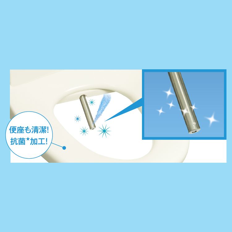 東芝温水洗浄便座 SCS-S300 ステンレスノズル
